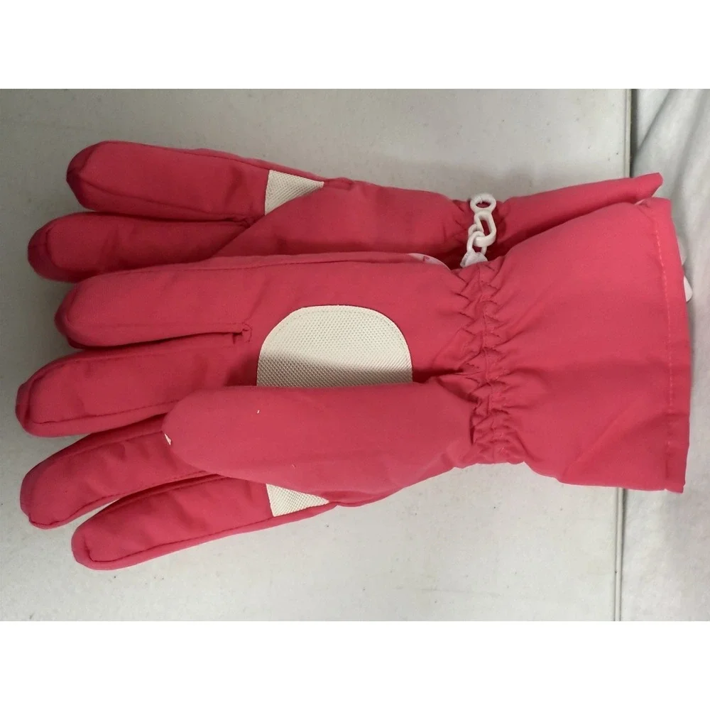 Girls Princess Peach Super Mario  Winter Gloves Thinsulate SKI Gloves Size L/XL